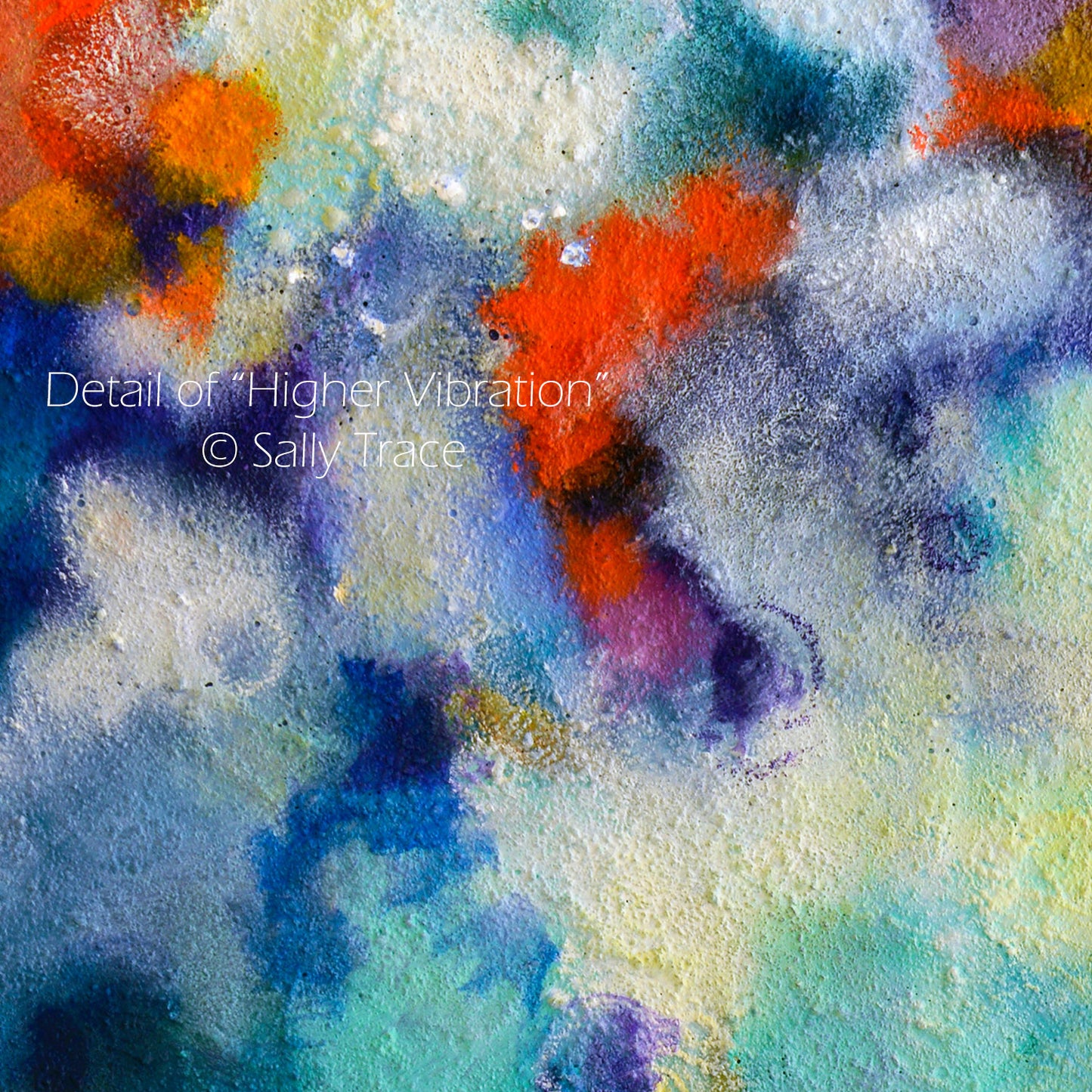 Higher Vibration, giclee print on canvas by Sally Trace, Modern art for sale, contemporary abstract art, art for sale by artist