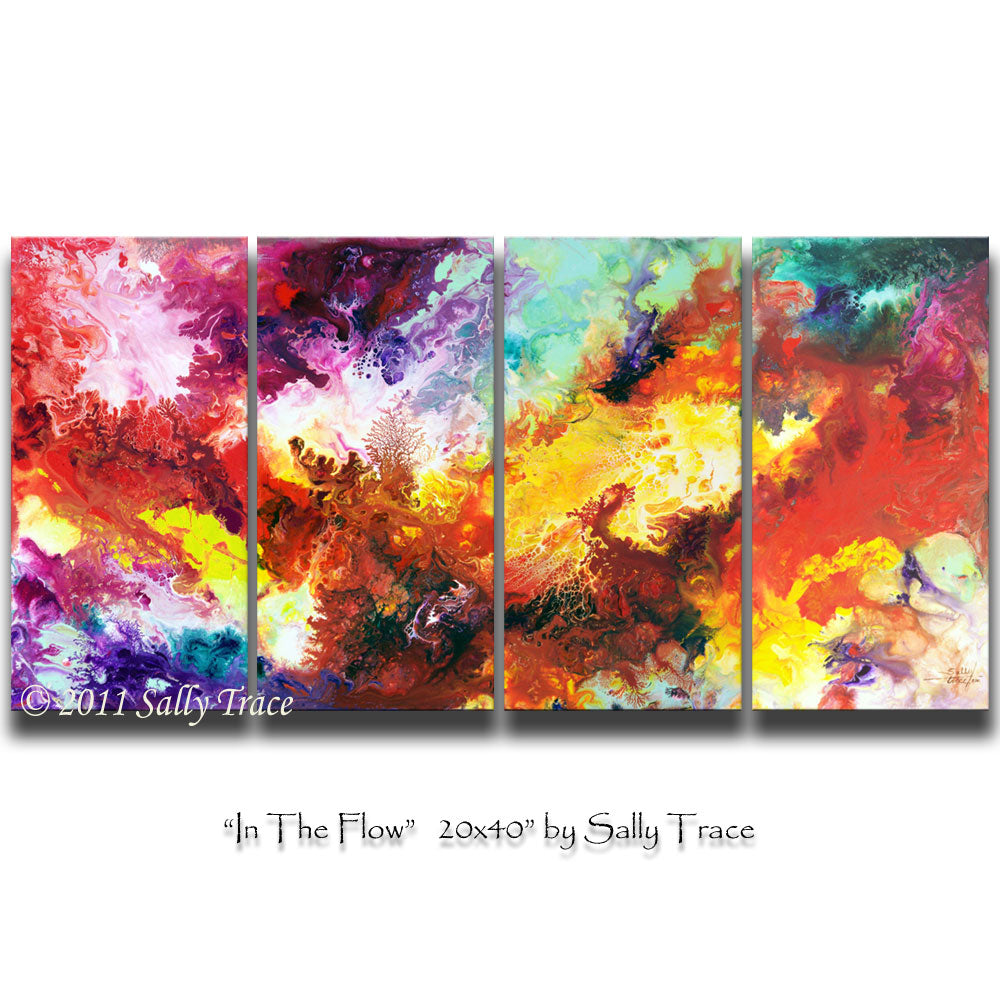 In the Flow, Original Paintings, Sold