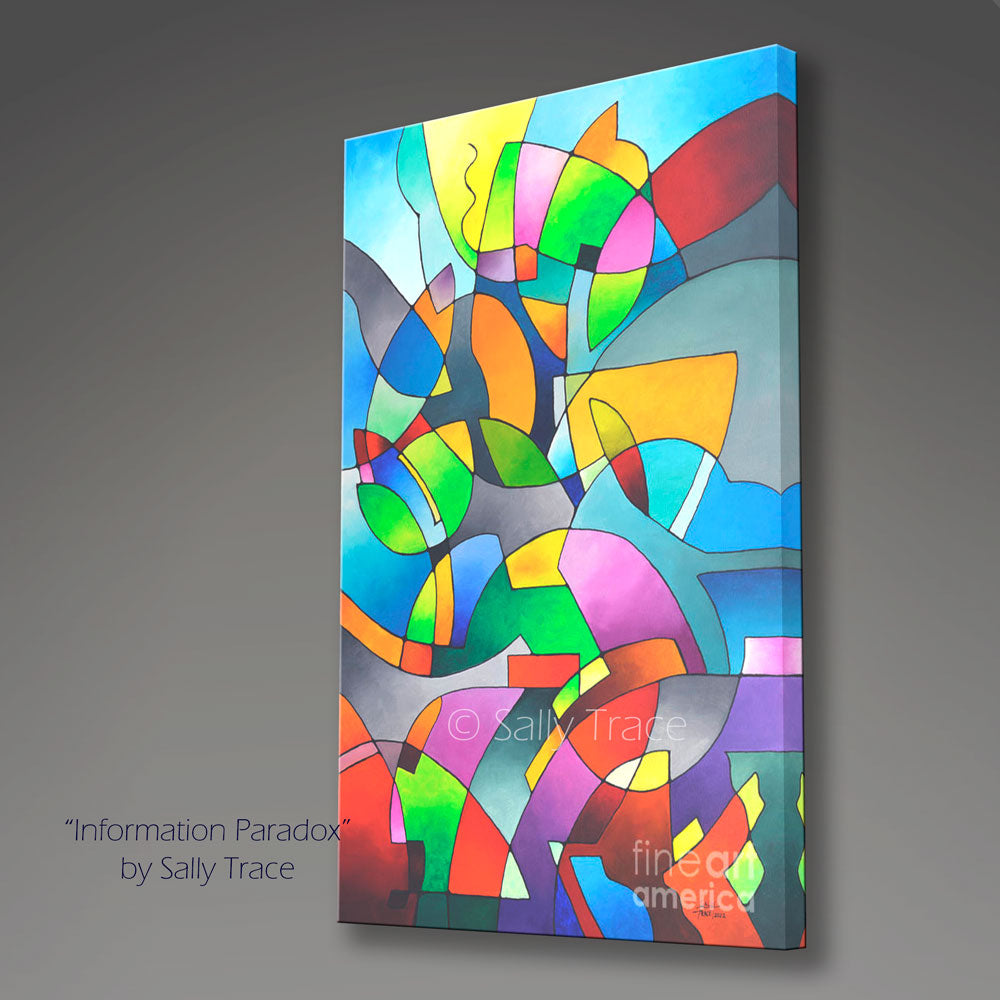 "Information Paradox" prints from the original painting