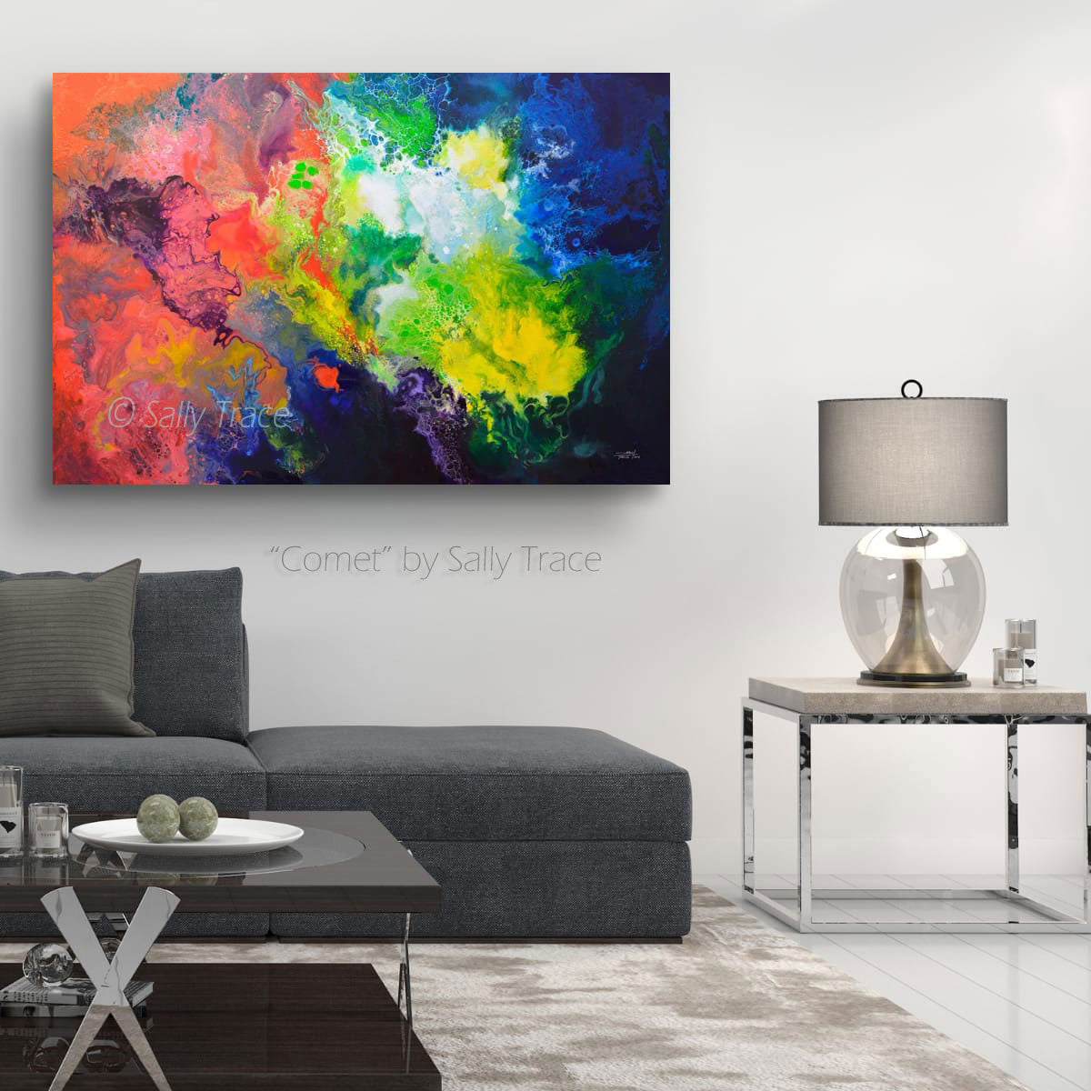 "Comet" Prints on Canvas or Paper