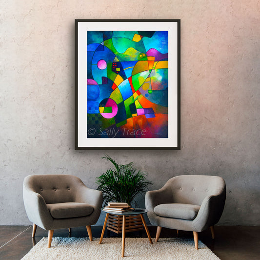 "Direction North" Fine Art Canvas and Paper Prints