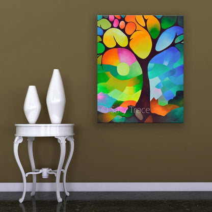 "Dreaming Tree", Canvas and Paper Prints
