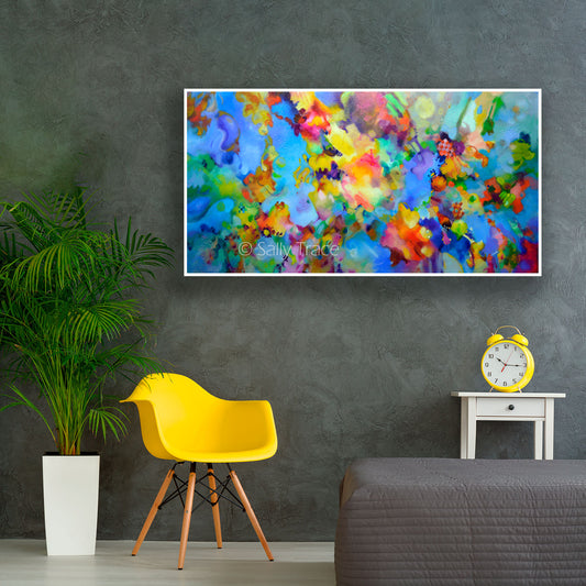 "Floating Caravans" Fine Art Prints on Stretched Canvas or Paper