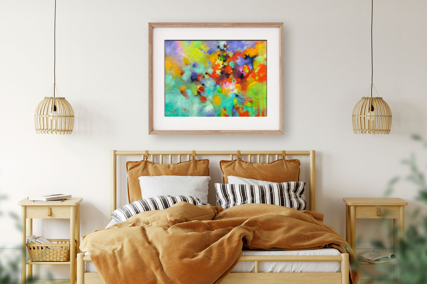 "Points of Reference 2" Art Prints from my Original Abstract Painting