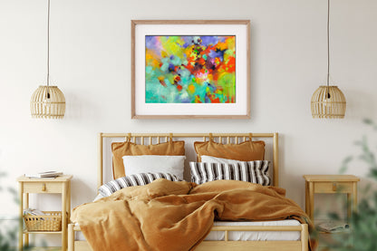 "Points of Reference 2" Art Prints from my Original Abstract Painting