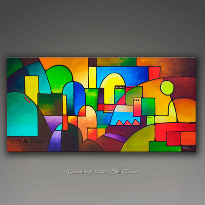 Urbanity 2, art prints for sale by Sally Trace