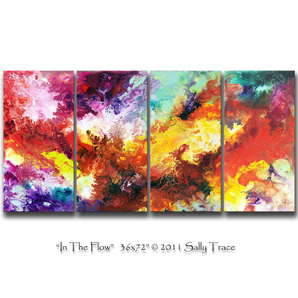 In the Flow, Original Paintings, Sold