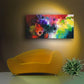 Convergence, fluid art original pour painting by Sally Trace