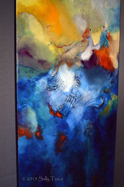 Strata 2, Original Abstract Textured Painting, Sold