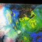 Fluid art painting by Sally Trace