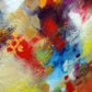 Dance Around It, original textured painting by Sally Trace