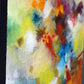 Dance Around It, original textured painting by Sally Trace