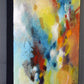 Dance Around It, original textured painting by Sally Trace