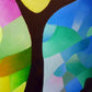 Dreaming Tree, giclee prints on canvas by Sally Trace 