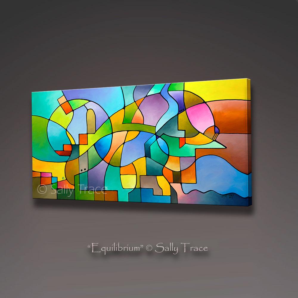 Equilibrium, contemporary art for sale by Sally Trace