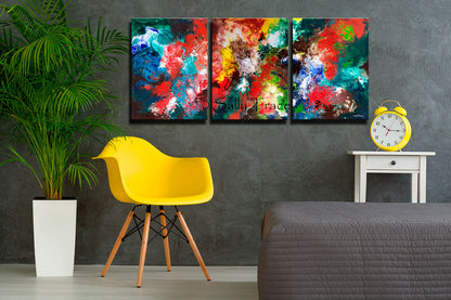 A Thousand Beautiful Things, contemporary giclee art prints by Sally Trace, modern living room wall decor