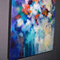 Higher Vibration, original abstract textured painting by Sally Trace