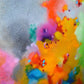 "Point of View", Original Abstract Textured Impasto Painting, Sold