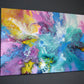 When the Angel Came, original abstract painting by Sally Trace