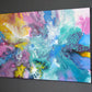 When the Angel Came, original abstract painting by Sally Trace