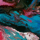 Ulysses 5, giclee prints on canvas from the original triptych fluid abstract painting by Sally Trace
