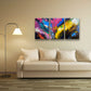 Ulysses 5, giclee prints on canvas from the original triptych fluid abstract painting by Sally Trace