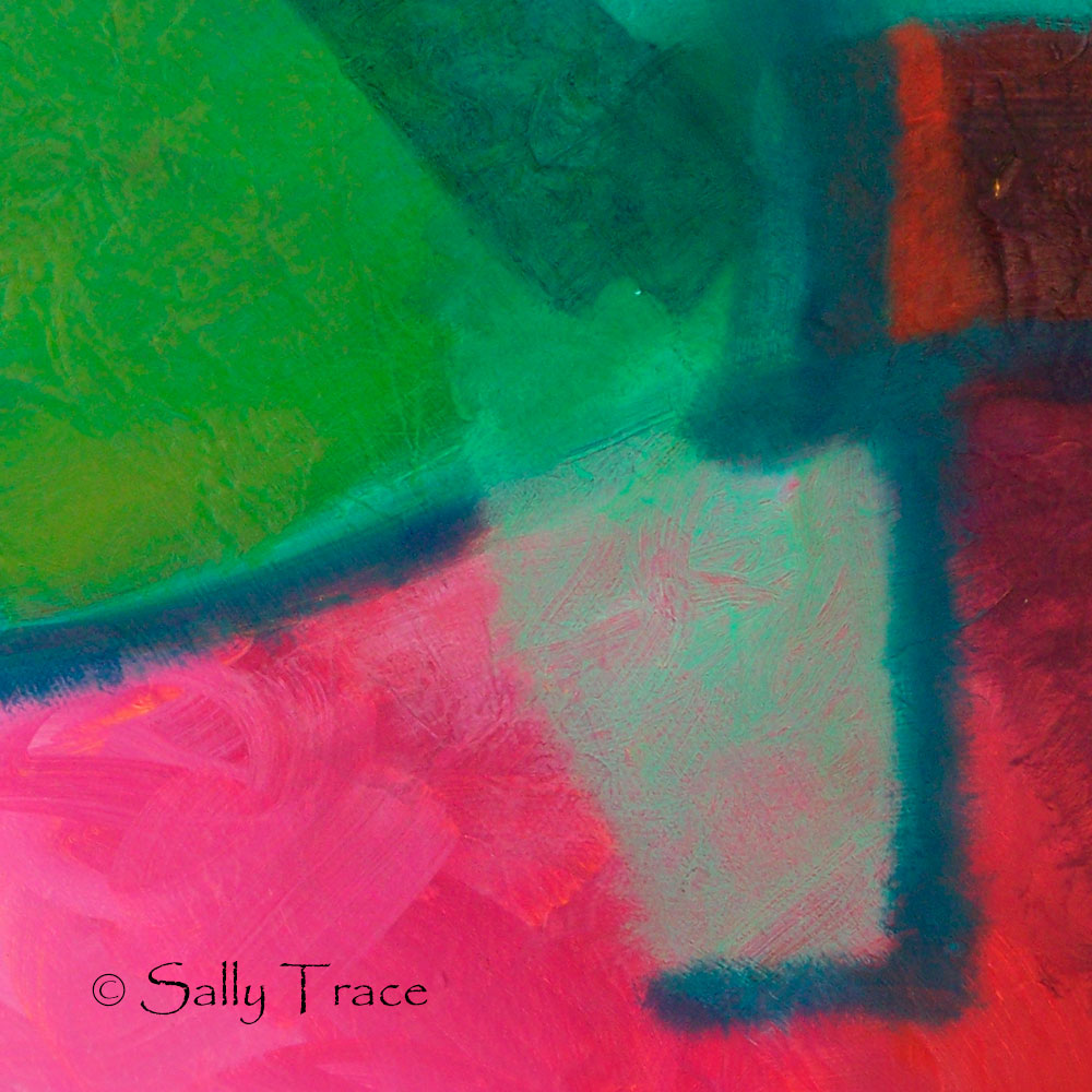 Third Level Harmonics Color Field Painting Giclee Print on Canvas – Sally  Trace Abstract Paintings