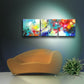 Holding the High Watch, modern contemporary triptych abstract print set by Sally Trace