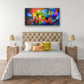 Modern original abstract painting for sale by Sally Trace "Clarity of focus"