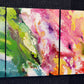 Clean Sweep, fluid art original abstract painting by Sally Trace