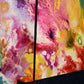Clean Sweep, fluid art original abstract painting by Sally Trace