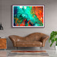 "Coastal Migration," Canvas Prints and Paper Prints from my Abstract Fluid Pour Painting
