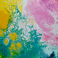 Coming Alive, original pour painting fluid art by Sally Trace