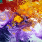Mastering the Mix, original acrylic multi canvas painting, sold