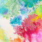 Ethereal Resonance, giclee print on stretched canvas from the original fluid painting by Sally Trace, detail