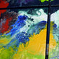 Mastering the Mix, original acrylic multi canvas painting, sold