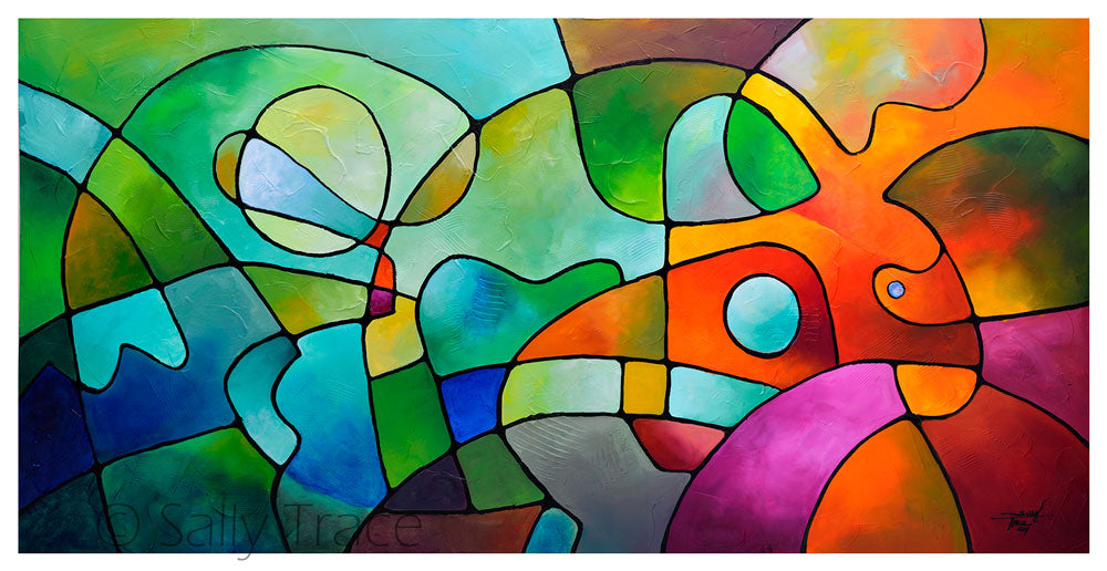 "Equanimity"  Geometric Art Giclee Prints