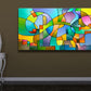 Equilibrium, contemporary art for sale by Sally Trace, room view