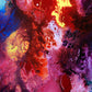 Modern art, contemporary fluid art painting, original abstract painting on stretched canvas by Sally Trace