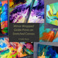 "Coastal Migration," Canvas Prints and Paper Prints from my Abstract Fluid Pour Painting