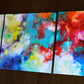 Holding the High Watch, large art prints from the original triptych painting by Sally Trace