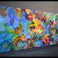 "Floating Caravans" Original Abstract Expressionist Painting, Sold