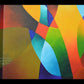 "Interior Journey" Hard-Edge Abstraction Original Geometric Painting