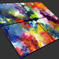 Mastering the Mix, original acrylic multi canvas painting, sold
