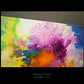 Nebula 35, original fluid art painting by Sally Trace, detail