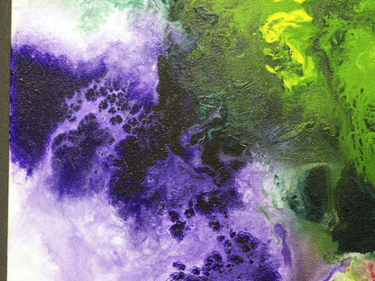Orders of Magnitude, Original Fluid Four Canvas Painting, Sold