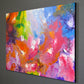 Playful Persuasion, original abstract fluid painting by Sally Trace