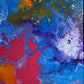Playful Persuasion, original abstract fluid painting by Sally Trace