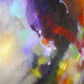 Abstract art painting by Sally Trace Points of Light