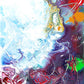 Sometimes in Winter, original fluid pour painting